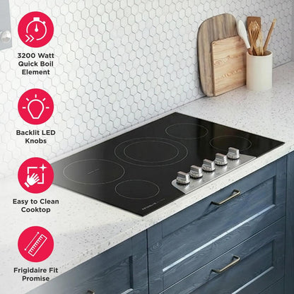 Frigidaire GCCE3670BD 36" Electric Cooktop