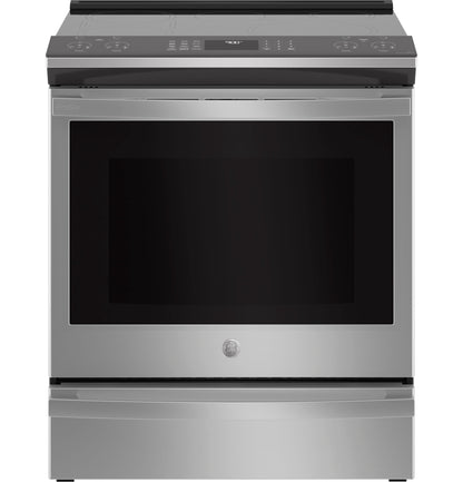PHS93EYPFS GE Profile™ ENERGY STAR® 30" Smart Slide-In Fingerprint Resistant Front-Control Induction and Convection Range with No Preheat Air Fry