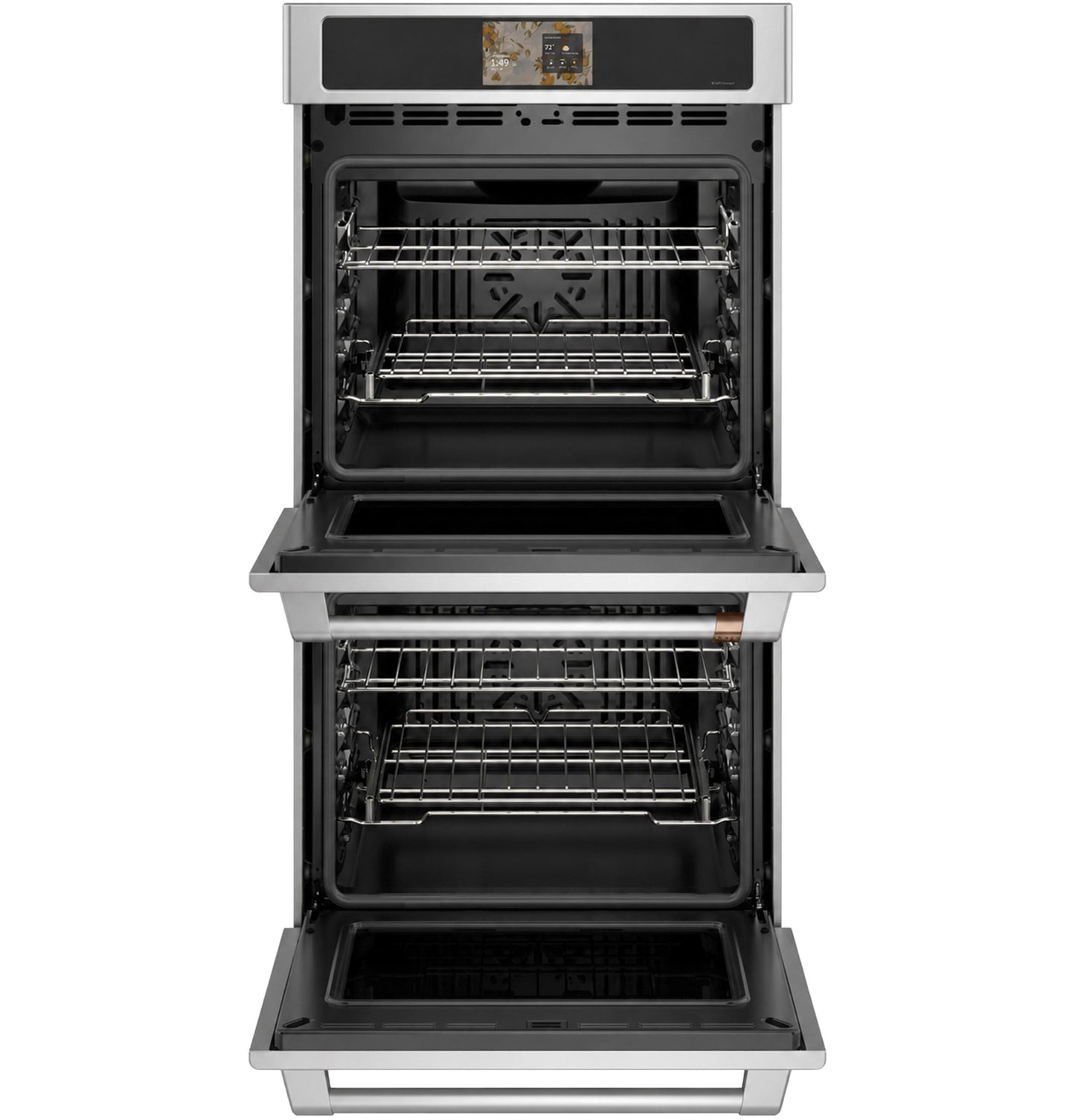 Cafe CKD70DP2ZS1 CAF(EBACK)™ 27" Smart Double Wall Oven with Convection