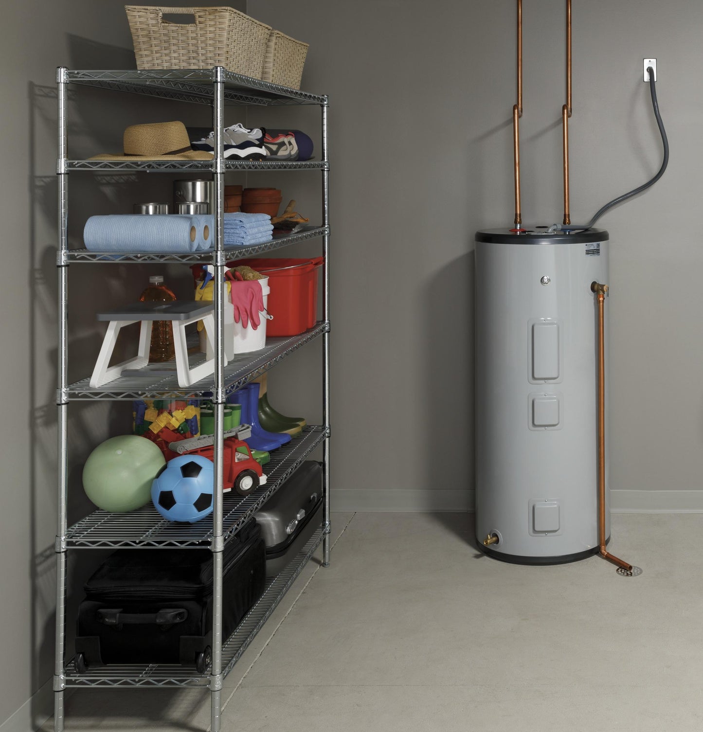 GE40S10BAM GE® 40 Gallon Short Electric Water Heater
