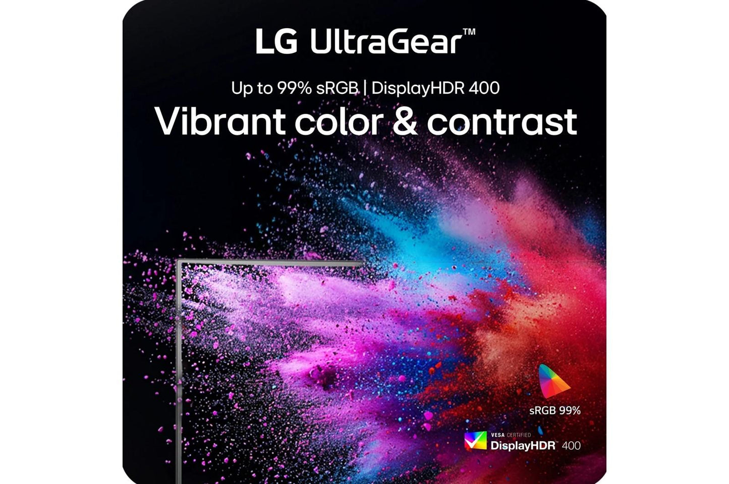 Lg 27G610AB 27 Inch UltraGear™ IPS QHD 1440p 200Hz 1ms Gaming Monitor