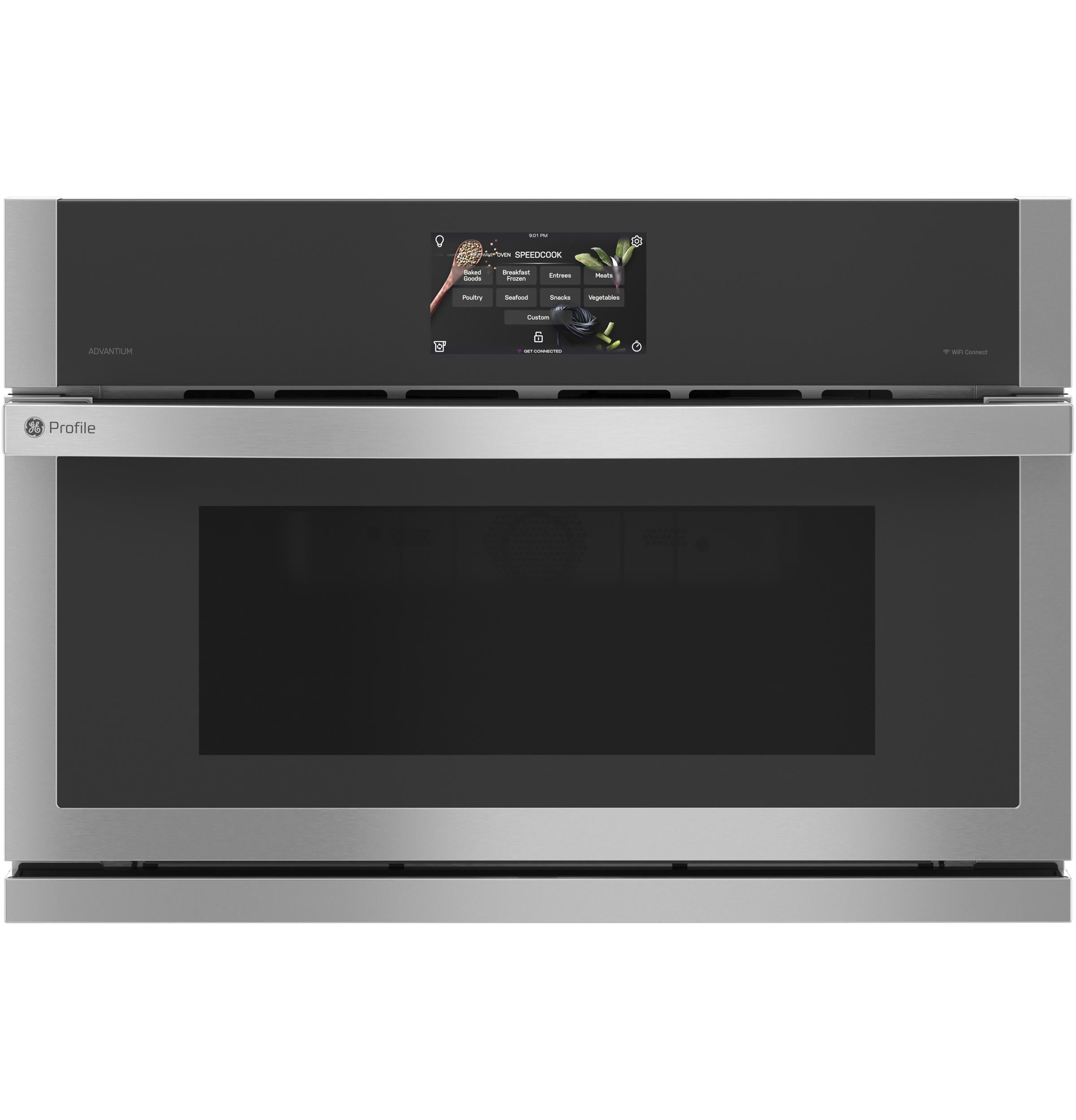 PSB9120SVSS GE Profile™ 30" Single Wall Oven with 120V Advantium® Technology