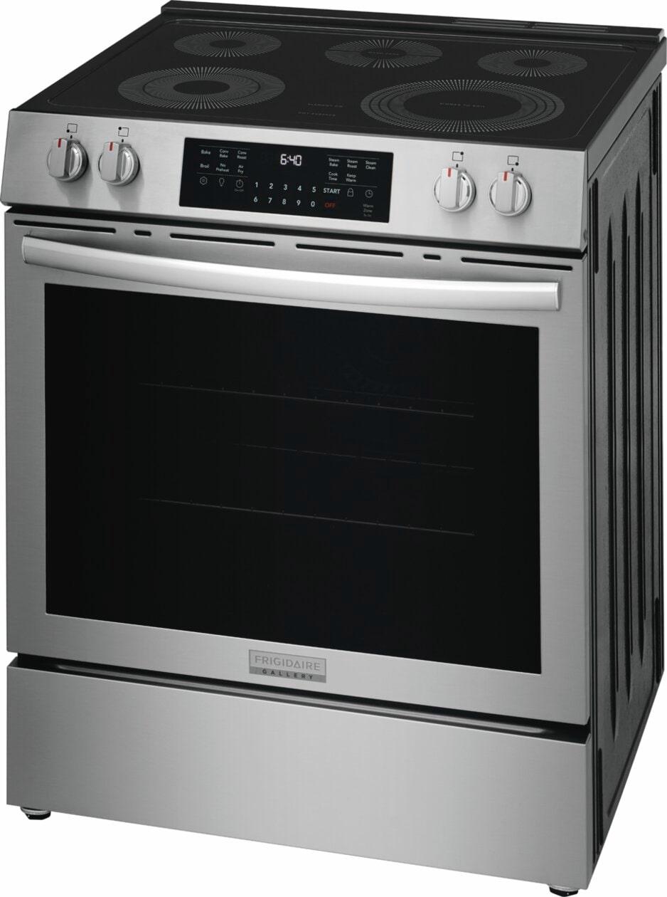 Frigidaire GCFE3059BF 30" Front Control Electric Range with Total Convection