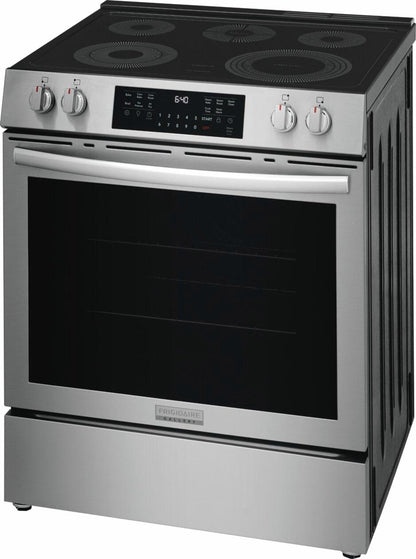Frigidaire GCFE3059BF 30" Front Control Electric Range with Total Convection
