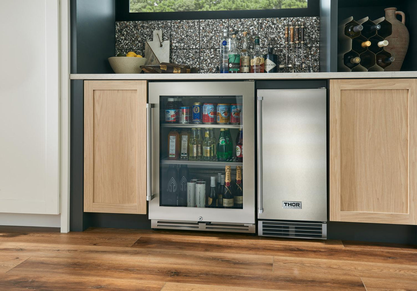TBR24U Thor Kitchen 24 Inch Professional Undercounter Beverage Cooler - Model Tbr24u