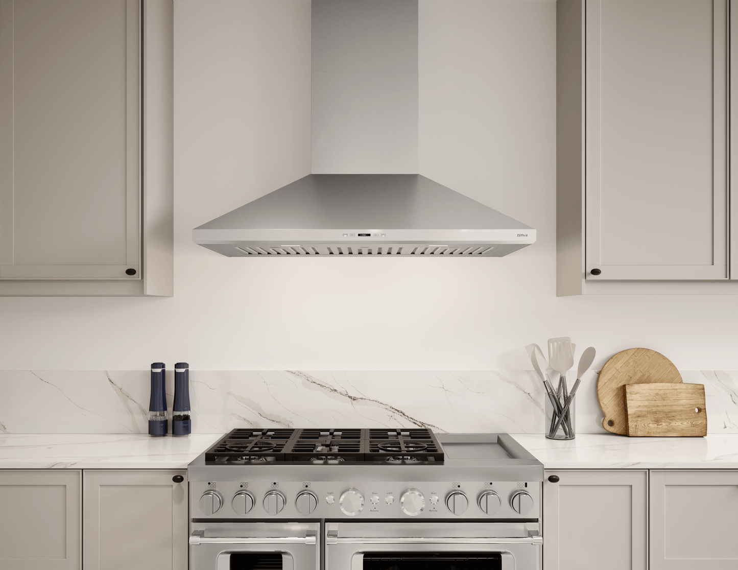 Zephyr ZSPE36DS Siena Pro, Wall, 36", SS, LED, ACT