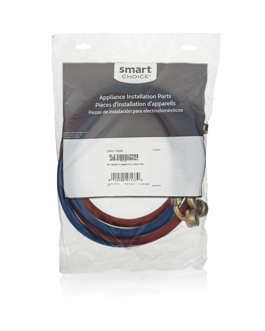 Electrolux 5304518094 5ft Rubber Laundry Fill Hose with 90 Degree Elbow, 2 Pack