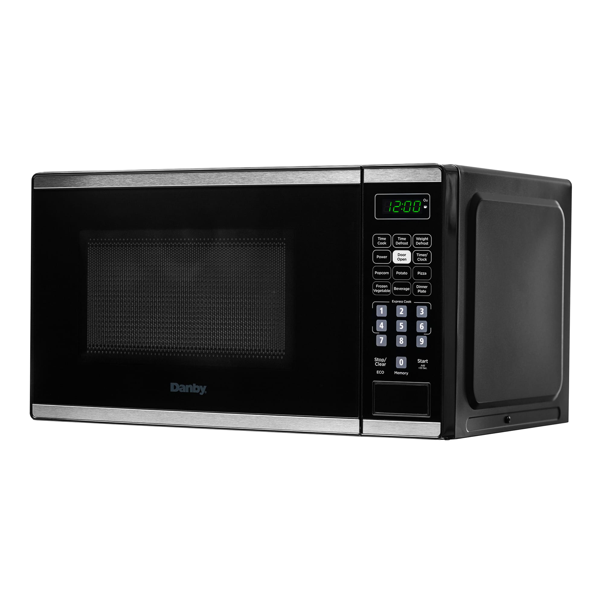 DBMW0722BBS Danby 0.7 cu. ft. Countertop Microwave in Black and Stainless Steel