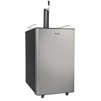 DKC054A9SLDB Danby 5.4 cu. ft. Single-Tap Keg Cooler in Stainless Steel