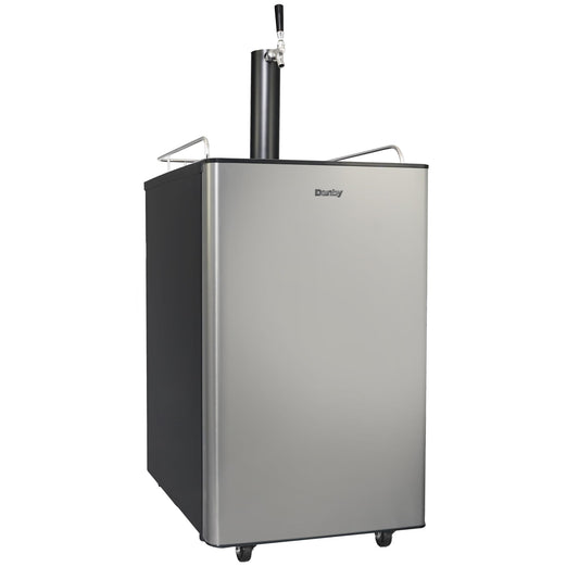 DKC054A9SLDB Danby 5.4 cu. ft. Single-Tap Keg Cooler in Stainless Steel