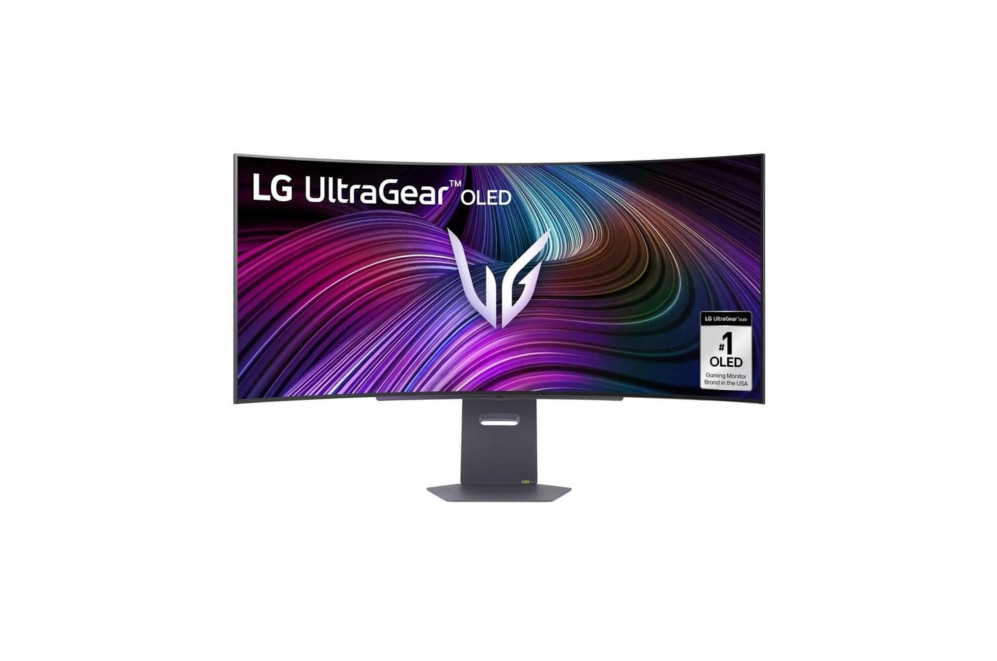 Lg 45GX90SAB 45 Inch UltraGear™ OLED WQHD 240Hz 0.03ms G-Sync Compatible 800R Curved Gaming Monitor with webOS