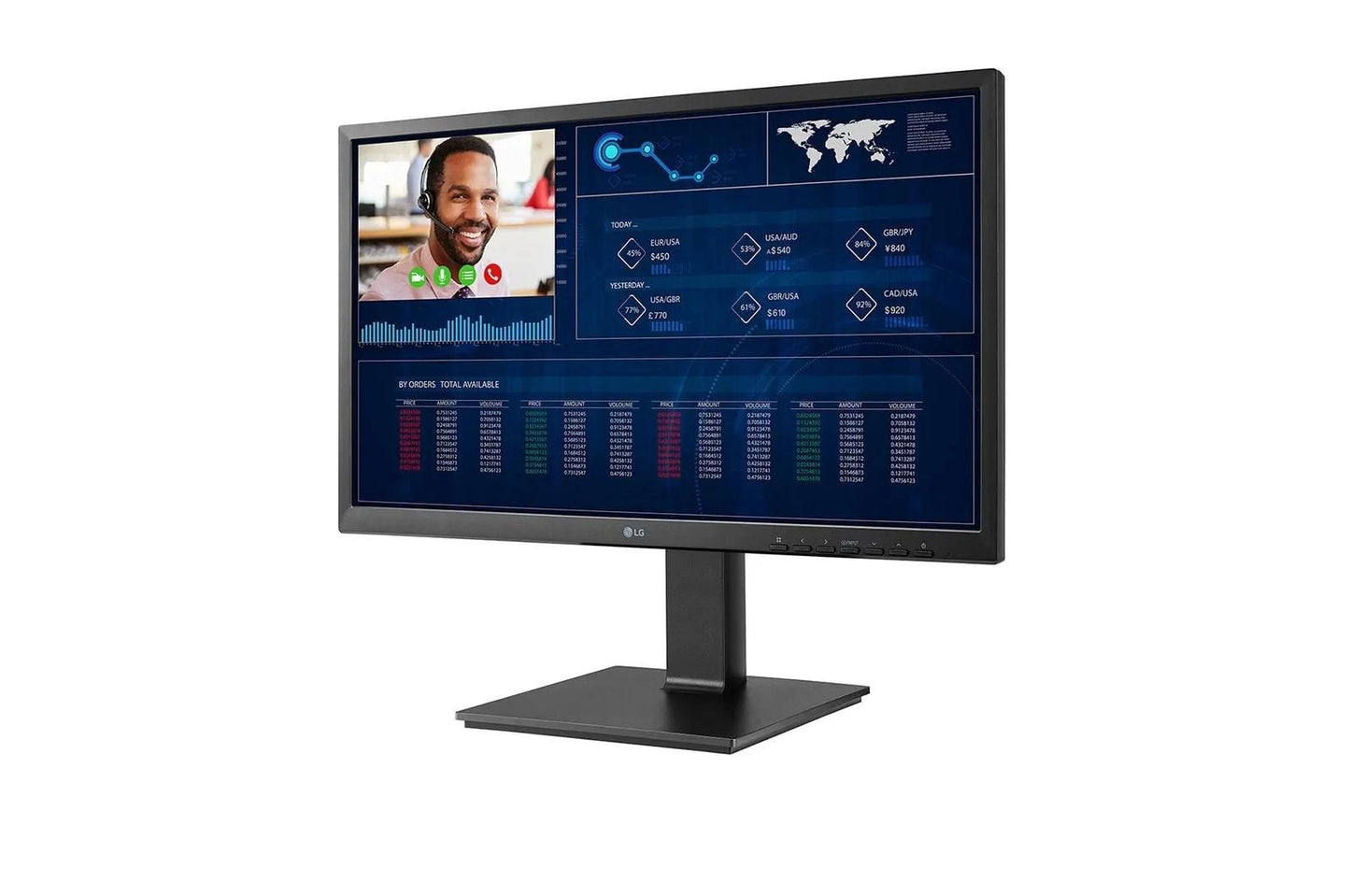 Lg 24CQ650I6N 23.8-inch FHD All-in-One Thin Client with Pop-up Webcam IGEL OSt