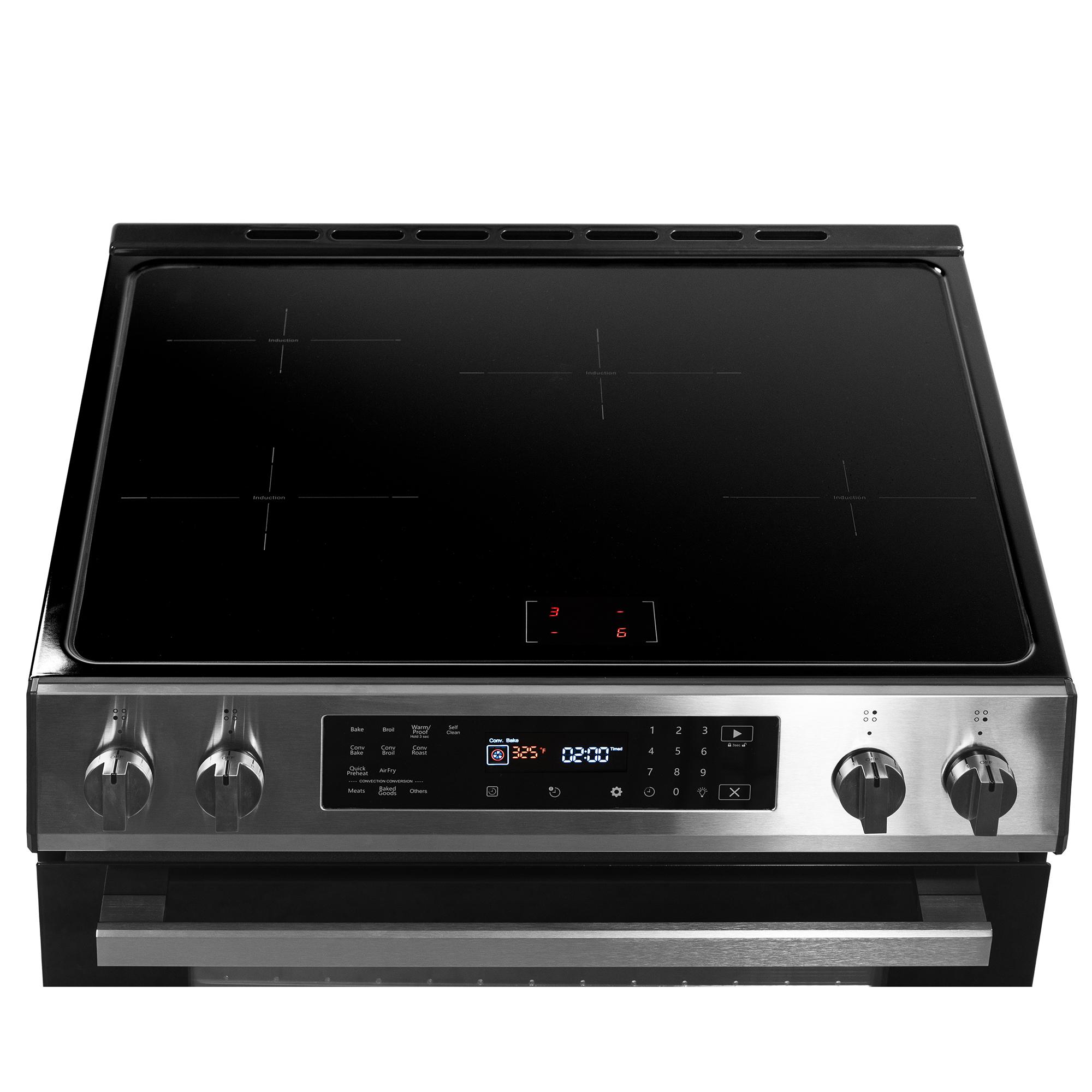 DIRC300BSS Danby 30 Slide in Induction Range with LED Touch Control in Stainless Steel