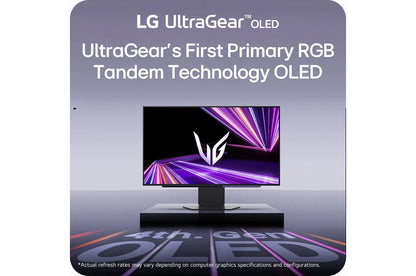 Lg 27GX700AB 27 Inch UltraGear™ OLED QHD 280Hz 0.03ms G-Sync® Compatible Gaming Monitor