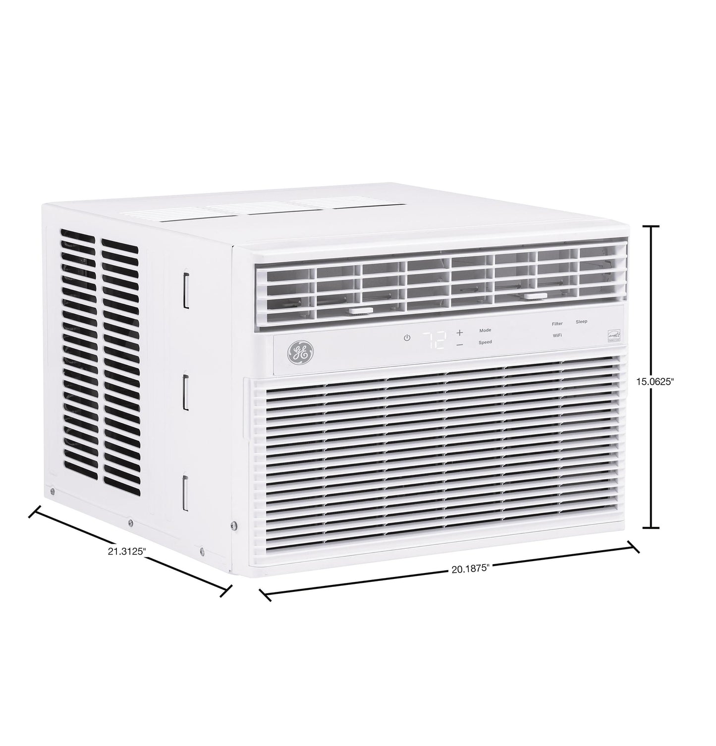 AHEK14AC GE® 14,000 BTU Smart Electronic Window Air Conditioner for Large Rooms up to 700 sq. ft.
