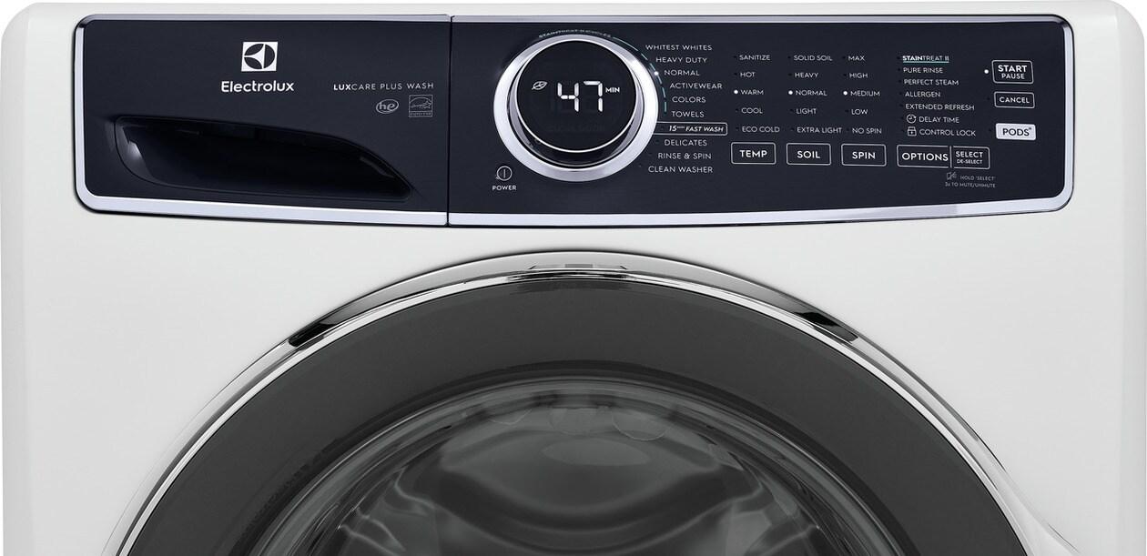 Electrolux ELFW7537AW Front Load Perfect Steam™ Washer with LuxCare® Plus Wash - 4.5 Cu. Ft.