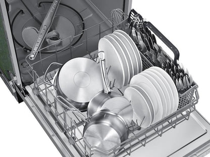 Samsung DW80CG4051SR Dishwasher with 3rd Rack Autorelease™ Door  Fingerprint Resistant  51dBA