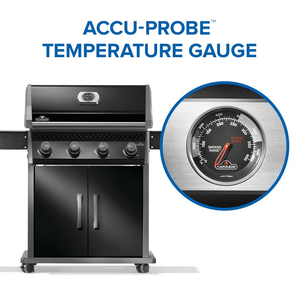 Napoleon Bbq R525NK2SS Rogue 525 Gas Grill , Natural Gas, Black