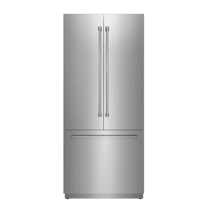 XRF3619BFPSS Thor Kitchen 36-inch French Door Built-in Panel-ready Refrigerator - Xrf3619bfp-ss