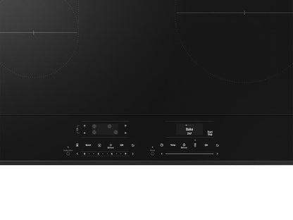 Samsung NSI6DB950012 Bespoke 6.3 cu. ft. Smart Slide-In Induction Range with Ambient Edge Lighting™ & Air Sous Vide in White Glass