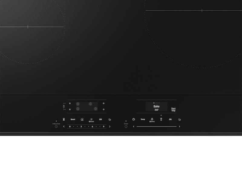 Samsung Bespoke 6.3 cu. ft. Smart Slide-In Induction Range with Ambient Edge Lighting™