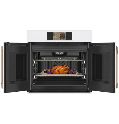 Cafe CTS90FP4ZW2 CAF(EBACK)™ Professional Series 30" Smart Built-In Convection French-Door Single Wall Oven