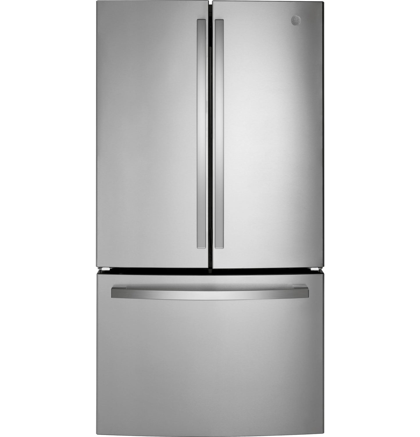 GWE22JYMFS GE® ENERGY STAR® 21.9 Cu. Ft. Fingerprint Resistant Counter-Depth French-Door Refrigerator