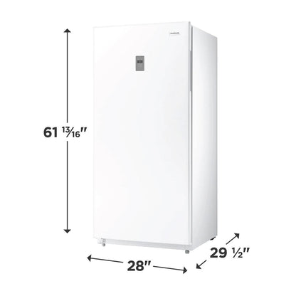 Frigidaire FFUE1536AW 15 Cu. Ft. Garage Ready Upright Convertible Freezer / Refrigerator