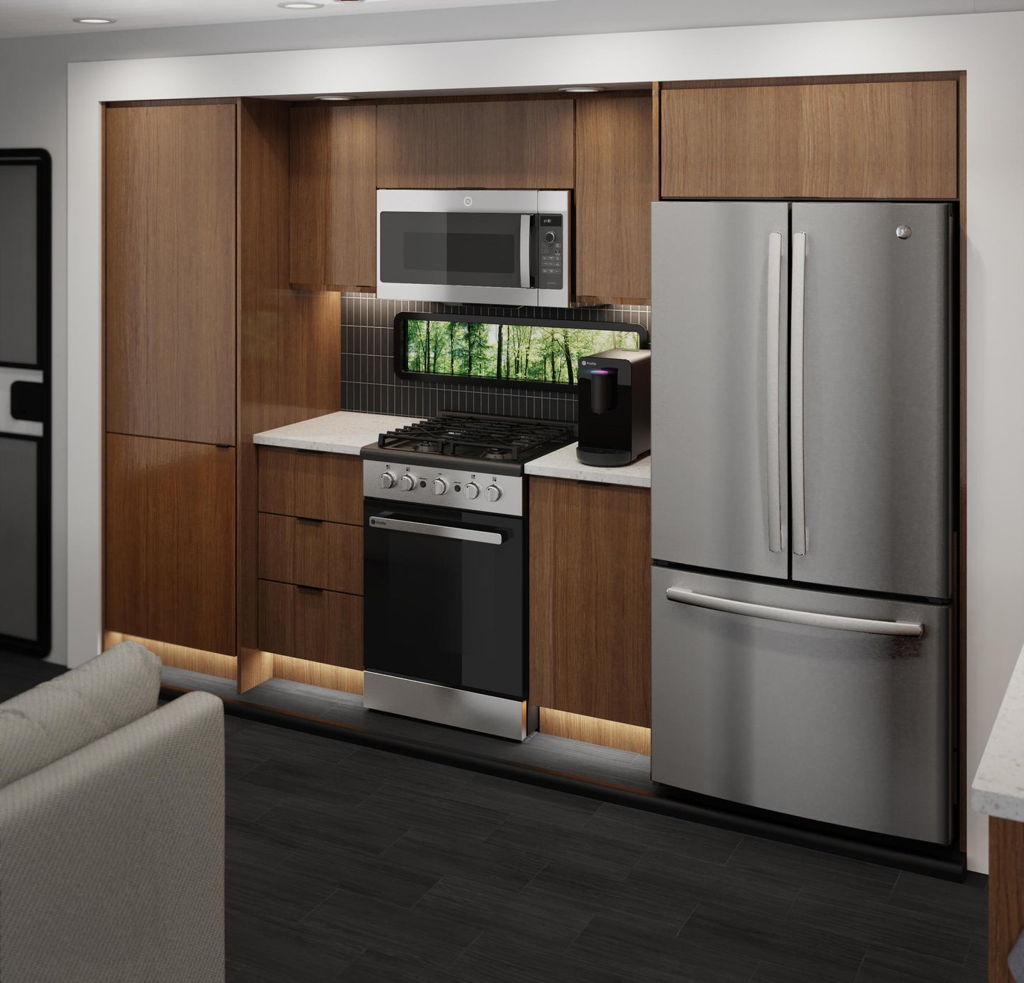 PLS624RTSS GE Profile™ 24" Free-Standing RV Gas Range