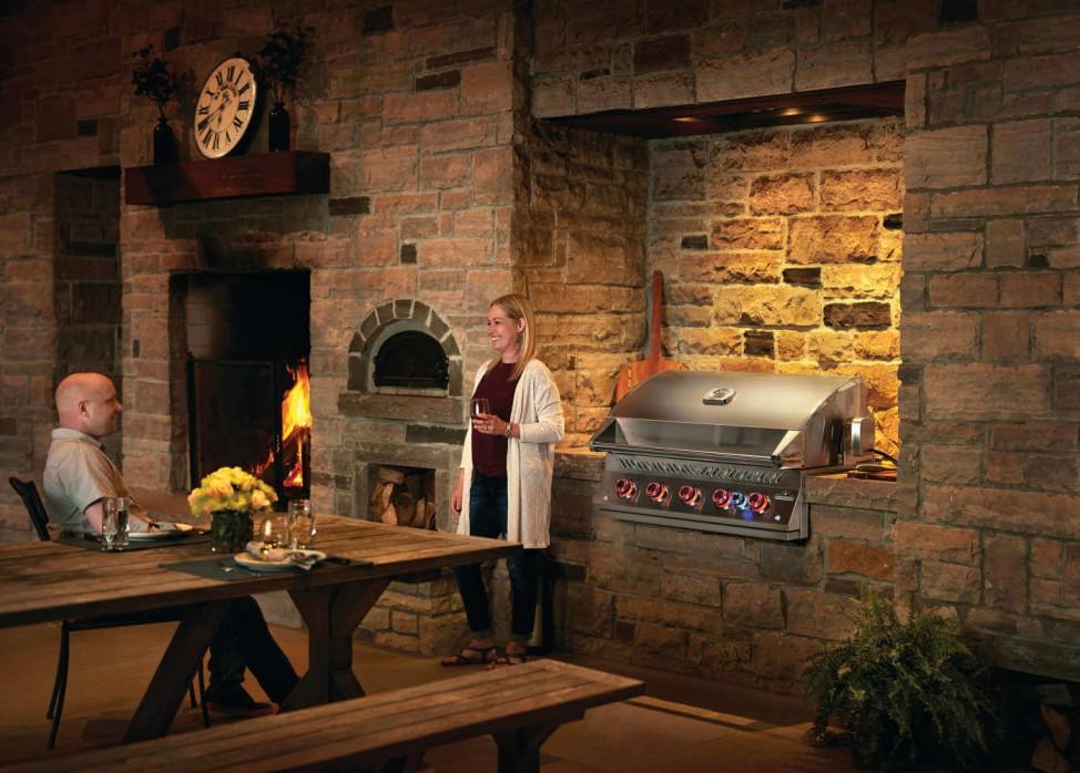 Napoleon Bbq BIG38RBPSS1 Built-In 700 Series 38 with Infrared Rear Burner , Propane, Stainless Steel