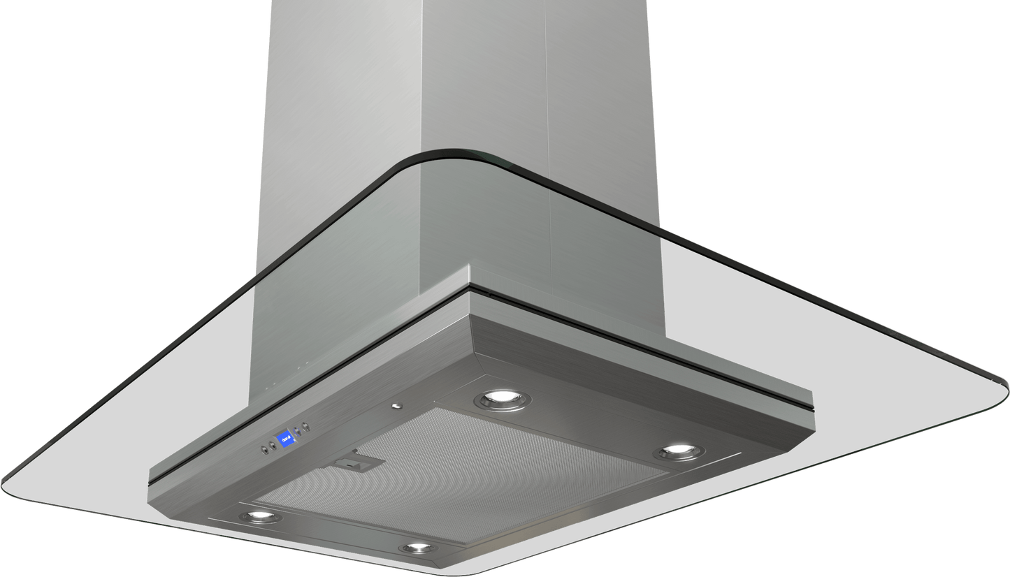 Zephyr ZVNE42AG Verona, Is., 42" SS+Glass, 715 CFM, DCBL, ACT
