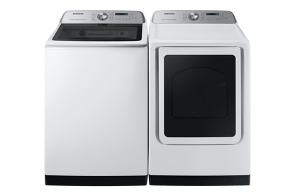 Samsung DVE55CG7100W Top Load Electric Dryer Steam Sanitize+  Sensor Dry  7.4 cu.ft.