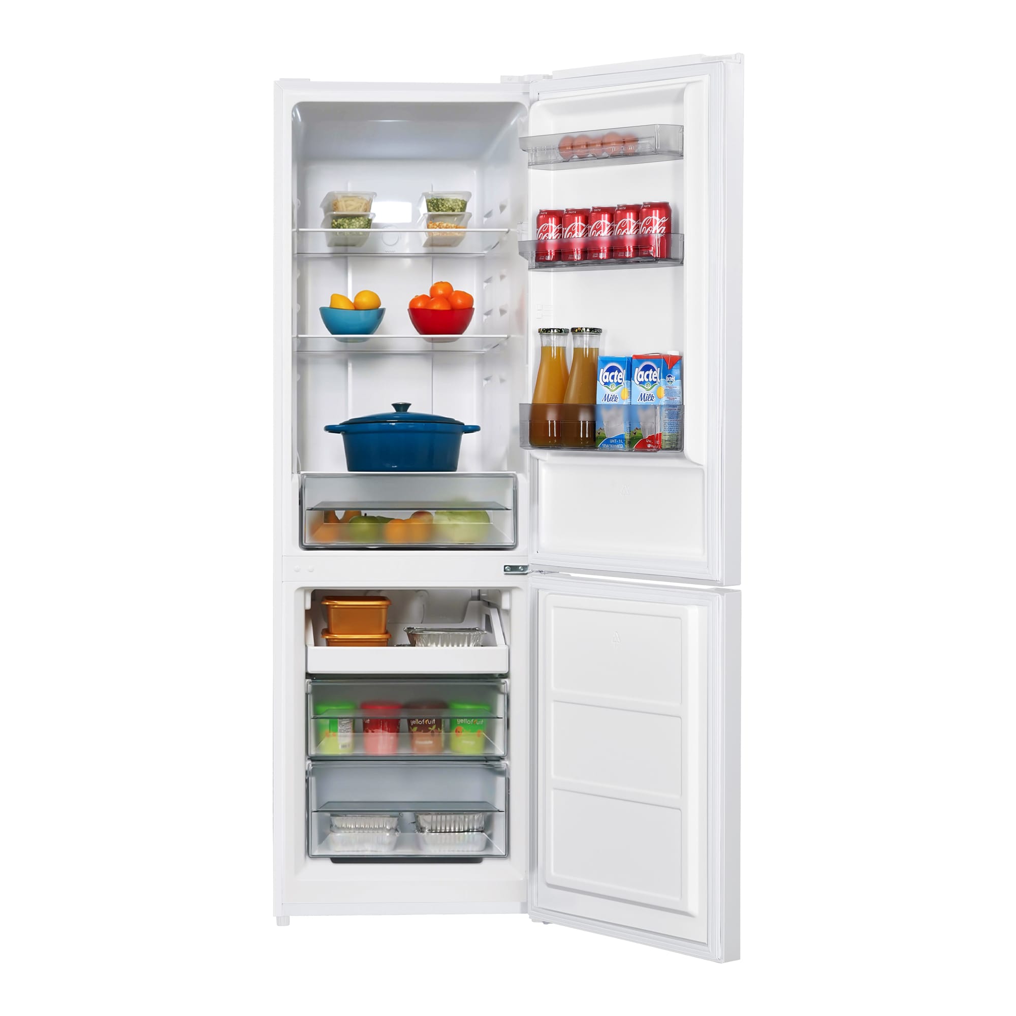 DBMF100B1WDB Danby 10 cu. ft. Bottom Mount Apartment Size Fridge in White