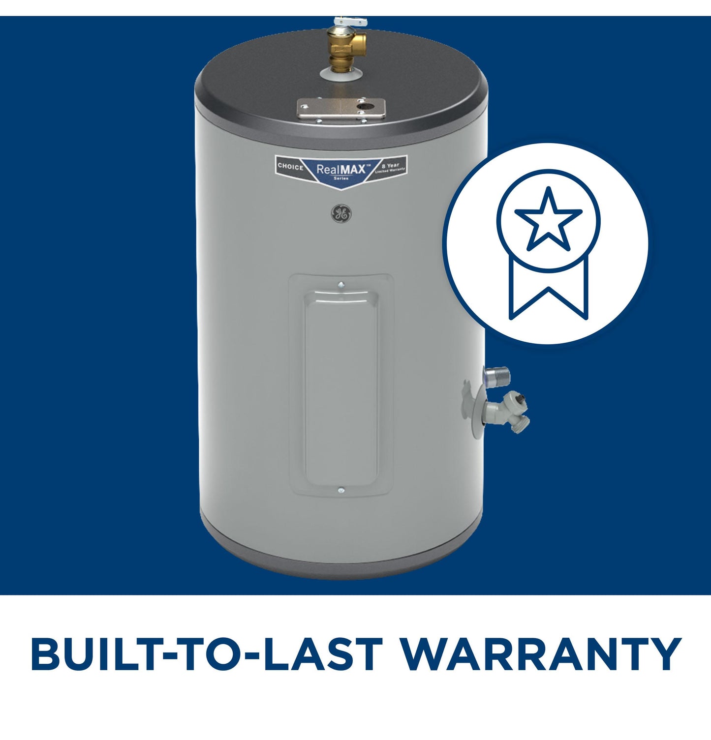 GE10P08BAR GE® 10 Gallon Electric Point of Use Water Heater