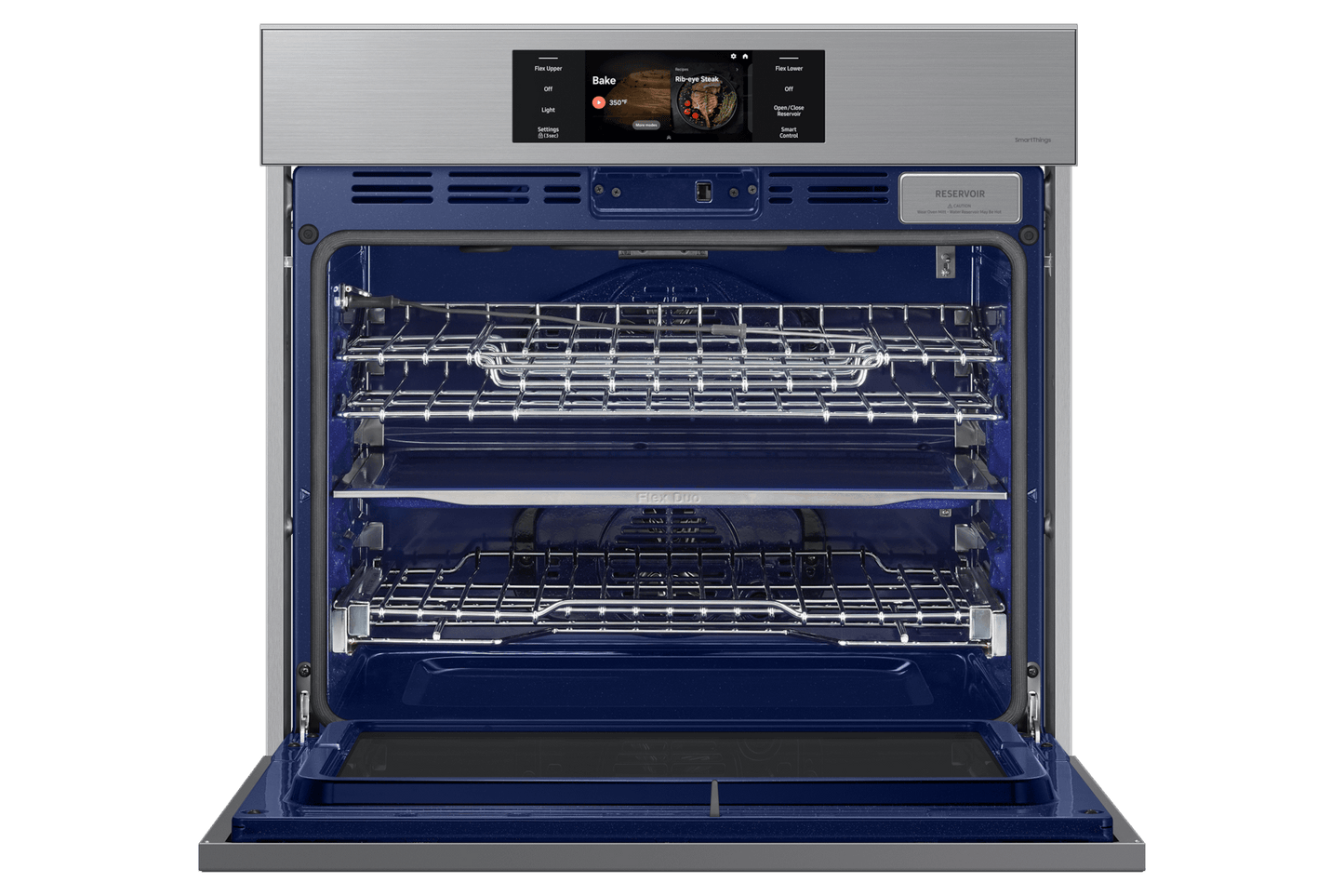 Samsung NV51CG700SSR Bespoke AI Single Wall Oven AI Home 7" LCD Display  AI Pro Cooking™  5.1 cu.ft.