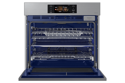 Samsung NV51CG700SSR Bespoke AI Single Wall Oven AI Home 7" LCD Display  AI Pro Cooking™  5.1 cu.ft.