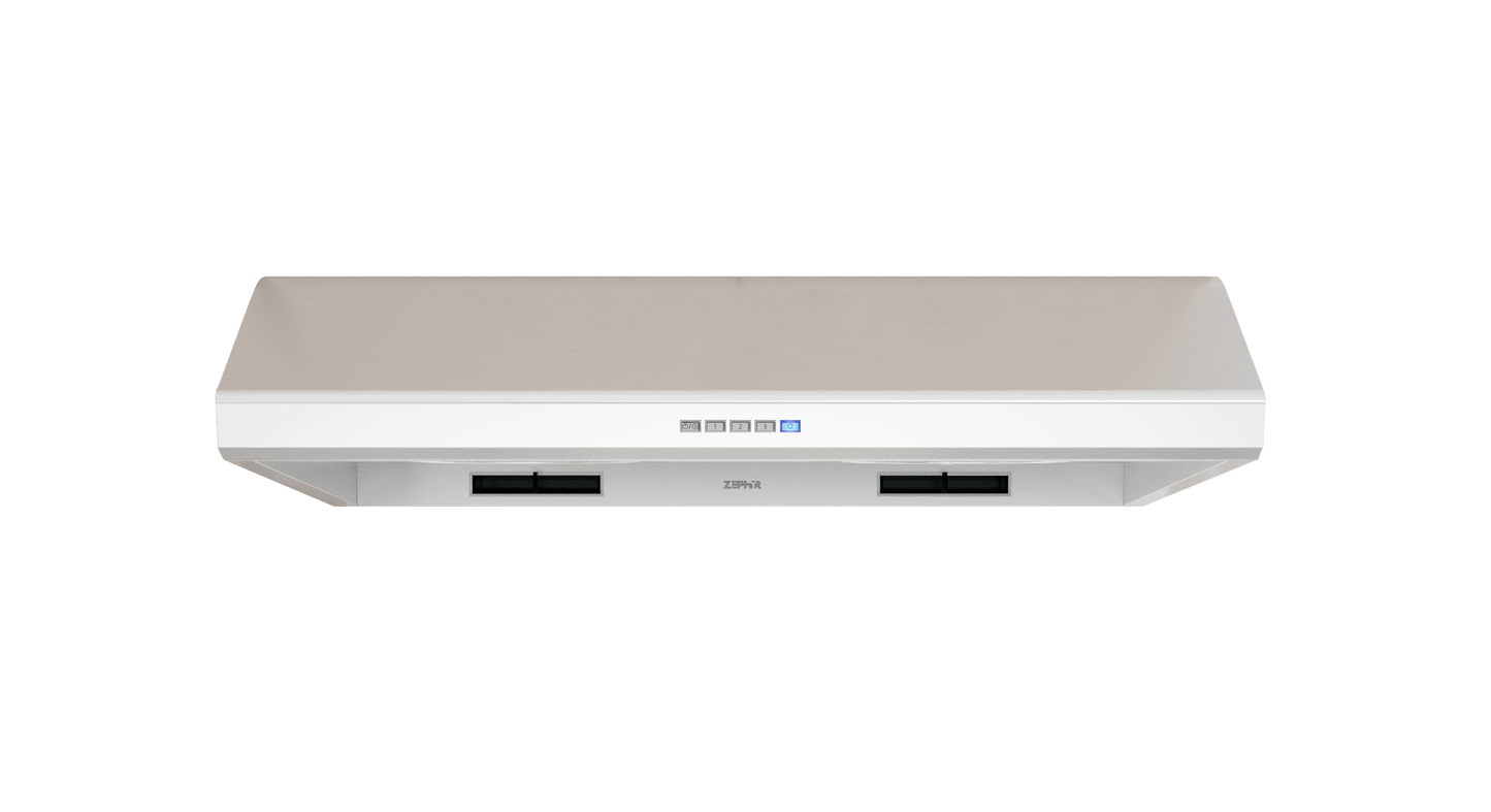 Zephyr AK2536BW Hurricane, UC, 36", Wht, 695 CFM, ACT