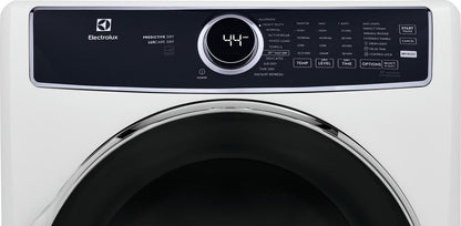 Electrolux ELFG7637AW Front Load Perfect Steam™ Gas Dryer with LuxCare® Dry and Instant Refresh - 8.0 Cu. Ft.