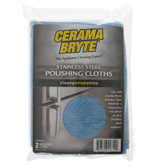 Ge Appliances WX10X307 Stainless Steel Polishing Cloth - 2pk
