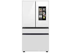 Samsung RF29BB890012AA Bespoke 4-Door French Door Refrigerator (29 cu. ft.) with Family Hub™ in White Glass