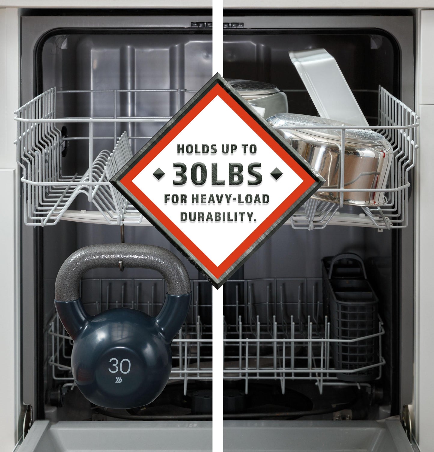 HDF310PGRBB Hotpoint® One Button Dishwasher with Plastic Interior
