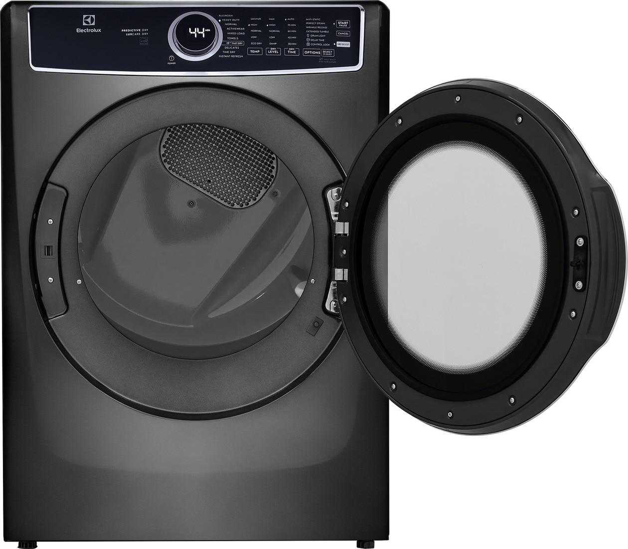 ELFE7537AT Electrolux Front Load Perfect Steam™ Electric Dryer with Predictive Dry™ and Instant Refresh - 8.0 Cu. Ft.