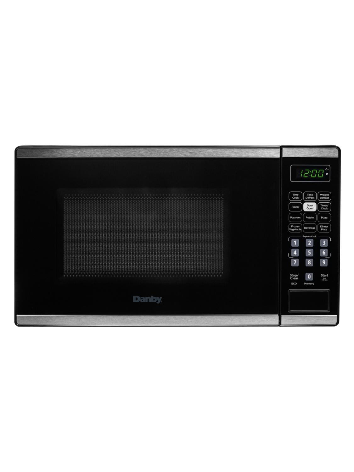 DBMW0722BBS Danby 0.7 cu. ft. Countertop Microwave in Black and Stainless Steel