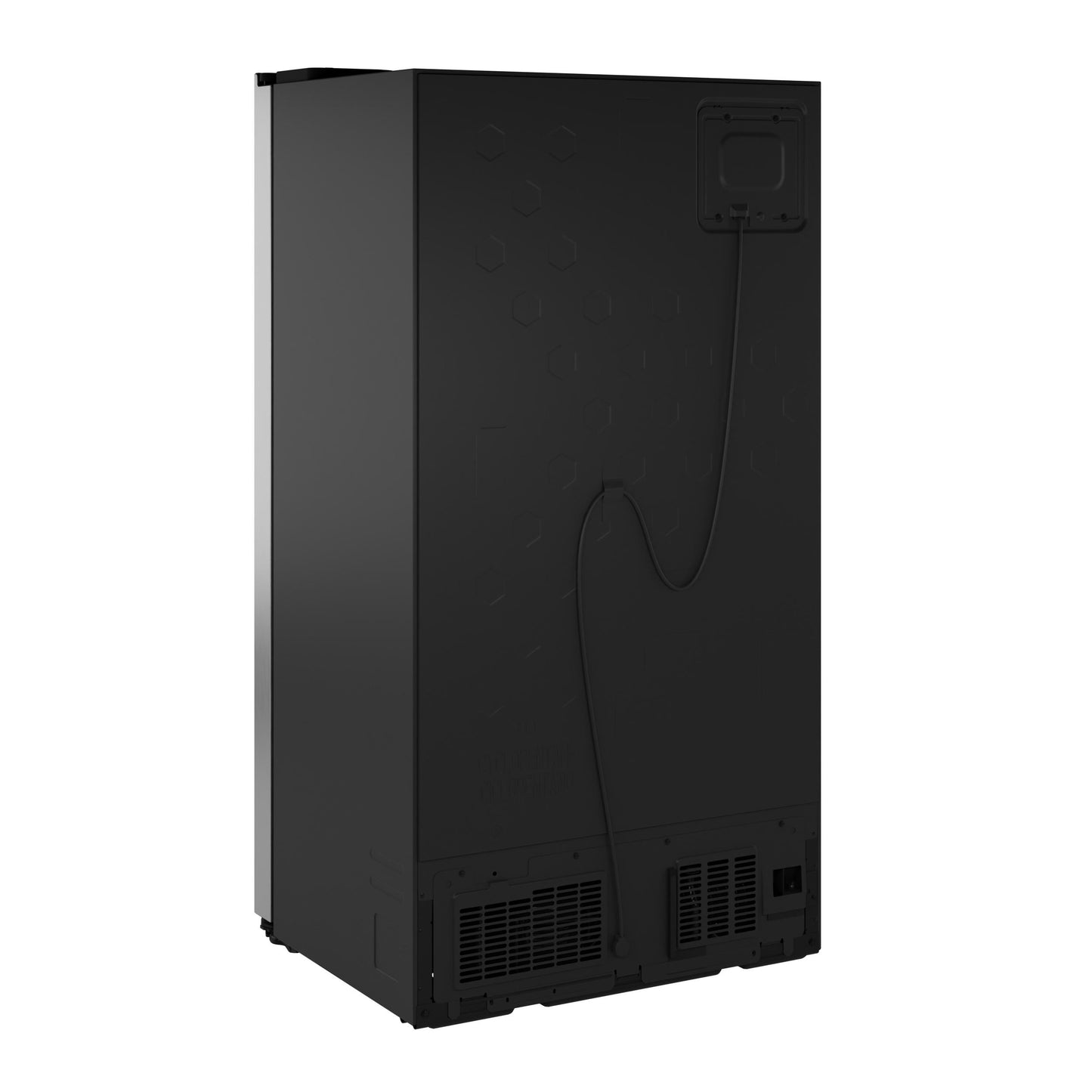 GZS24PYYFS GE® 23.5 Cu. Ft. Counter-Depth Side-By-Side Refrigerator with LED Light Walls and Extra Tall Dispenser