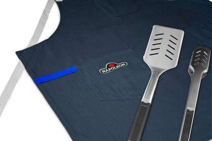 Napoleon Bbq P500VXRSIBNKPHM50 50thAnniversary Edition Prestige 500 Includes Commemorative Cover, Apron and Tool Set , Natural Gas, Black and Blue