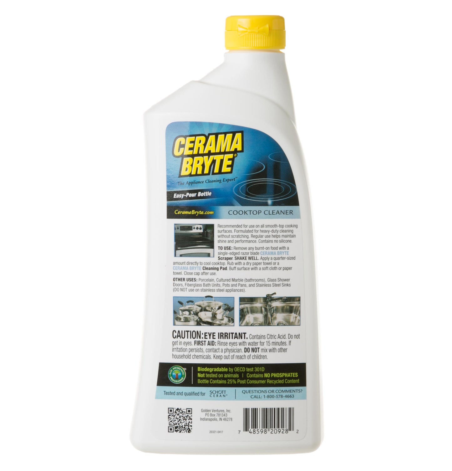 Ge Appliances Cerama Bryte Cooktop Cleaner