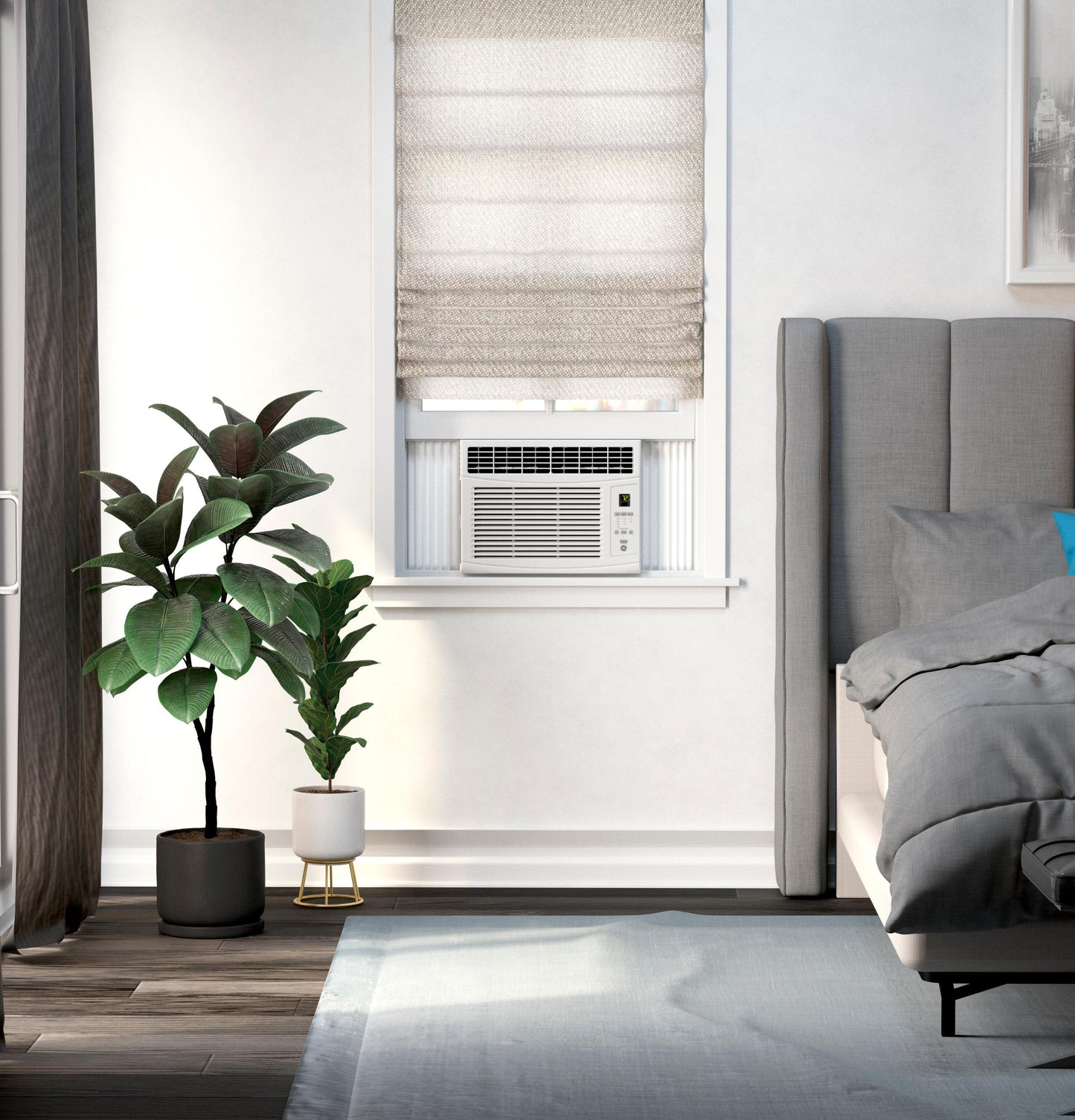AHEE06AC GE® 6,000 BTU Electronic Window Air Conditioner for Small Rooms up to 250 sq ft.