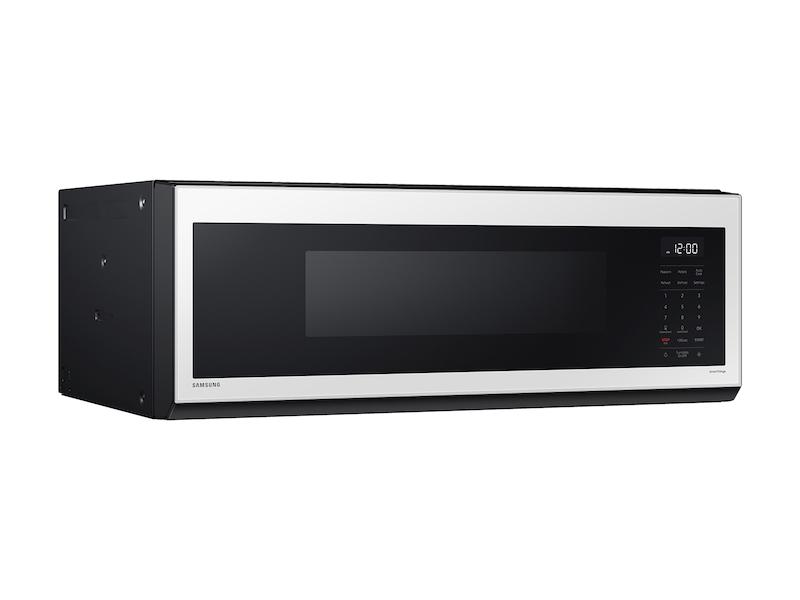 Samsung 1.1 cu. ft. Bespoke Smart SLIM Over-the-Range Microwave with 400 CFM Hood Ventilation, Wi-Fi