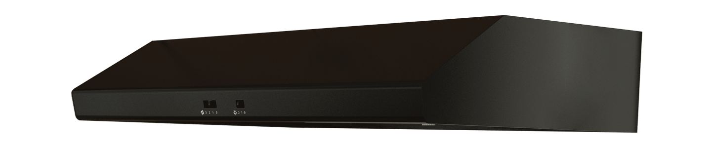 Zephyr AK6536BB Cyclone, UC, 36", Blk, 600 CFM