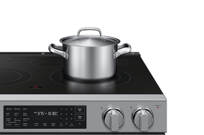 Samsung NSE80H63SR Bespoke Smart Slide-in Electric Range Pro Style Design  Air Fry Max  True Convection